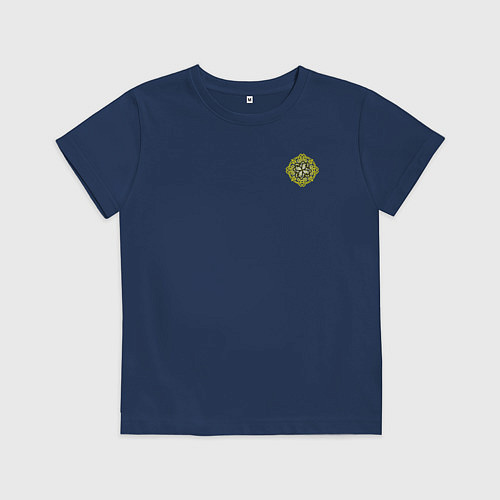Детская футболка Молвинец славяне / Тёмно-синий – фото 1