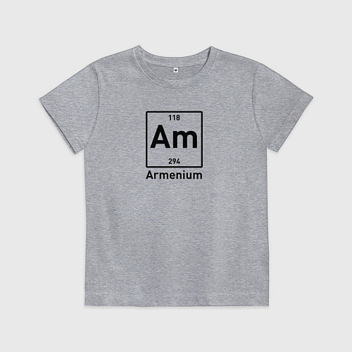 Детская футболка Am -Armenium / Меланж – фото 1