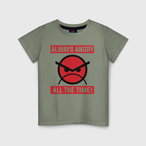 Детская футболка Angry marines / Авокадо – фото 1