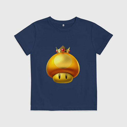 Детская футболка GoldToad / Тёмно-синий – фото 1