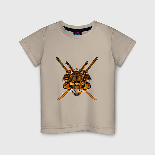 Детская футболка Sword Tiger / Миндальный – фото 1