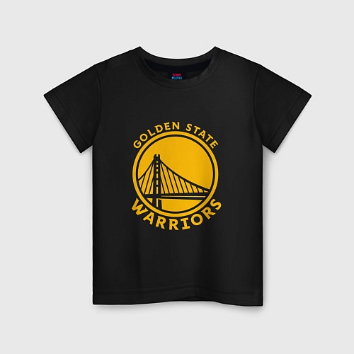 Детская футболка Golden state Warriors NBA / Черный – фото 1