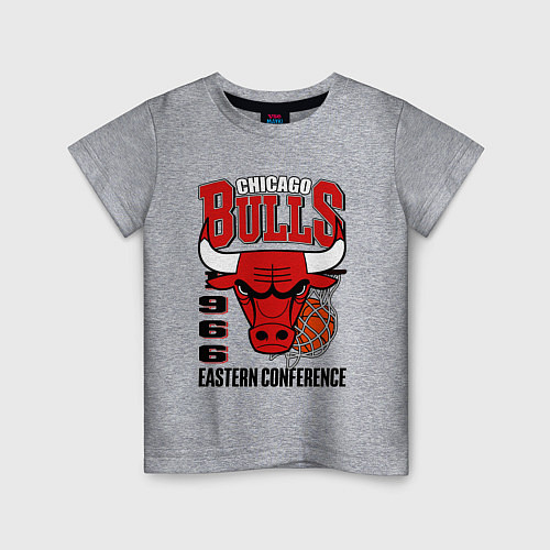 Детская футболка Chicago Bulls NBA / Меланж – фото 1