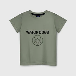 Футболка хлопковая детская Watch Dogs, цвет: авокадо