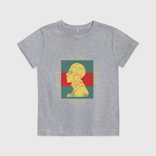 Детская футболка PUCCI GOLD ПУЧЧИ ЗОЛОТО / Меланж – фото 1