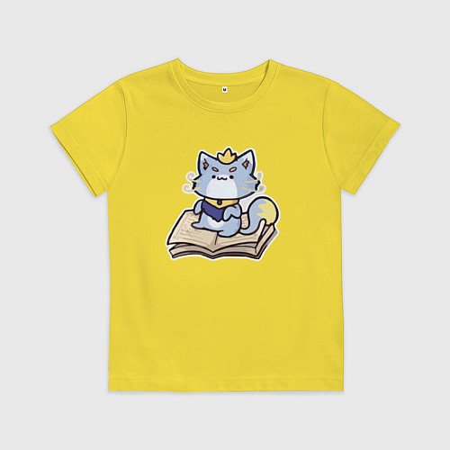Детская футболка The Magical Cat Yuumi / Желтый – фото 1
