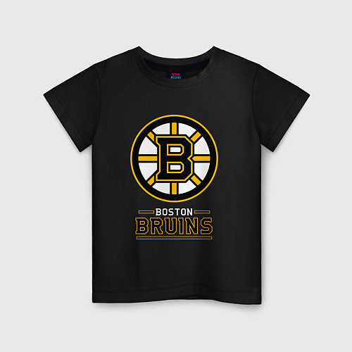 Детская футболка Boston Bruins , Бостон Брюинз / Черный – фото 1