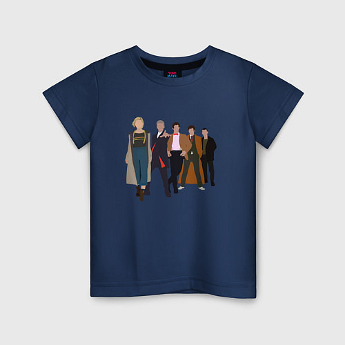 Детская футболка Джоди Уиттакер 2022 / Тёмно-синий – фото 1