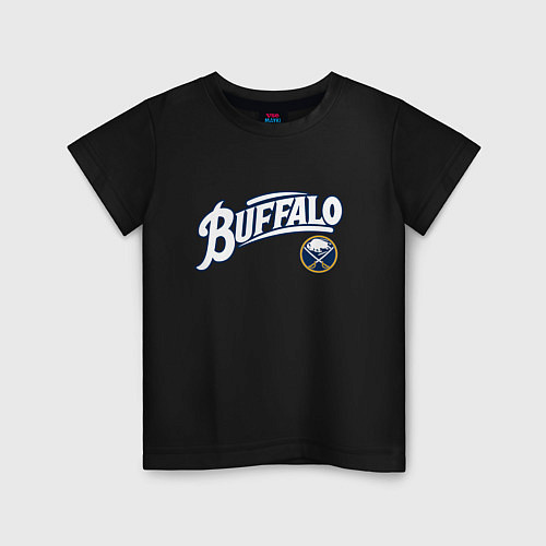 Детская футболка Баффало Сейберз , Buffalo Sabres / Черный – фото 1