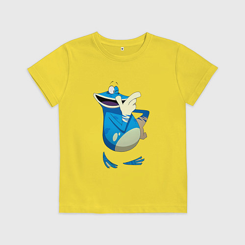 Детская футболка Globox Rayman Legends / Желтый – фото 1