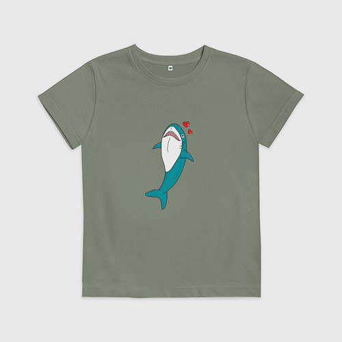 Детская футболка Акула из IKEA / Авокадо – фото 1
