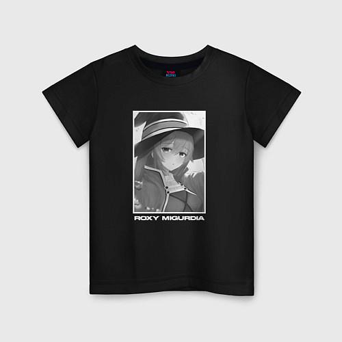 Детская футболка Милая Рокси / Черный – фото 1