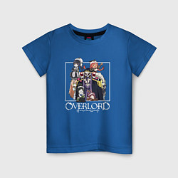 Футболка хлопковая детская Оверлорд Overlord, цвет: синий