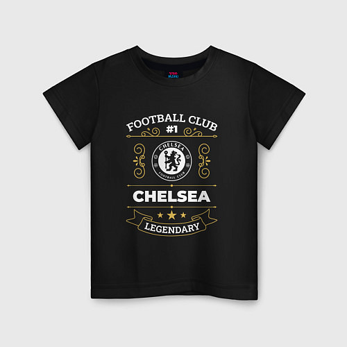 Детская футболка Chelsea FC 1 / Черный – фото 1