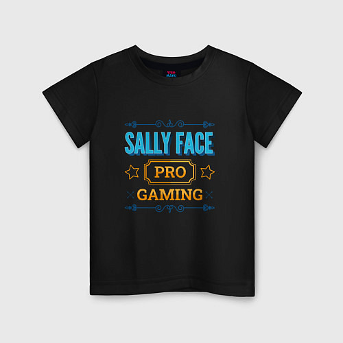 Детская футболка Sally Face PRO Gaming / Черный – фото 1