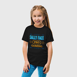 Футболка хлопковая детская Sally Face PRO Gaming, цвет: черный — фото 2