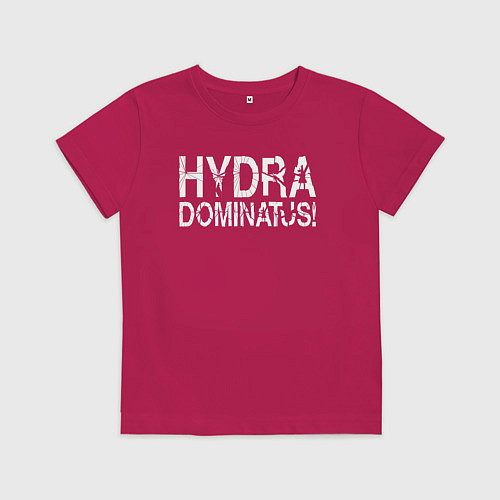 Детская футболка Ваха - Гидра Доминатус! Альфа-Легион / Маджента – фото 1