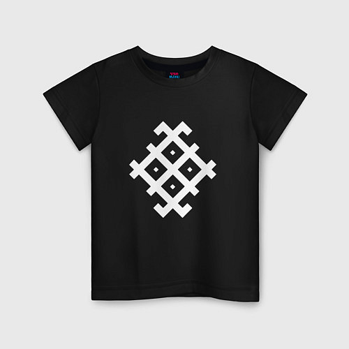 Детская футболка Руна держава RUNES / Черный – фото 1
