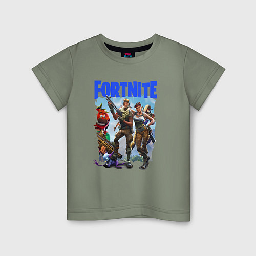 Детская футболка FORTNITE ПЕРСОНАЖИ ИГРЫ / Авокадо – фото 1
