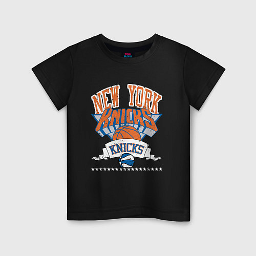 Детская футболка NEW YORK KNIKS NBA / Черный – фото 1