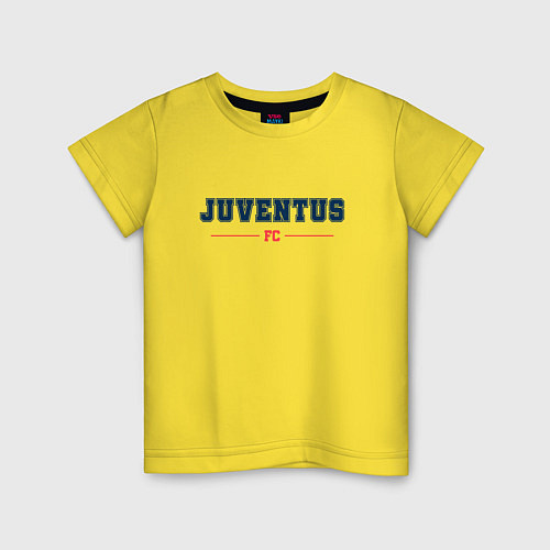 Детская футболка Juventus FC Classic / Желтый – фото 1