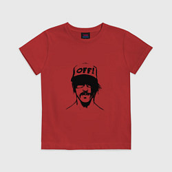 Футболка хлопковая детская Кидис, цвет: красный