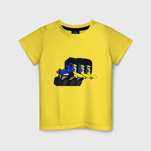 Детская футболка Ena vomit / Желтый – фото 1