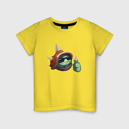 Детская футболка 8K Rammus / Желтый – фото 1