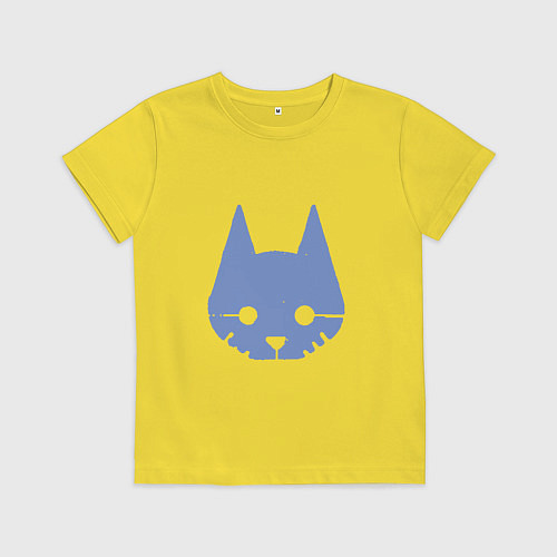 Детская футболка Stray Blue / Желтый – фото 1
