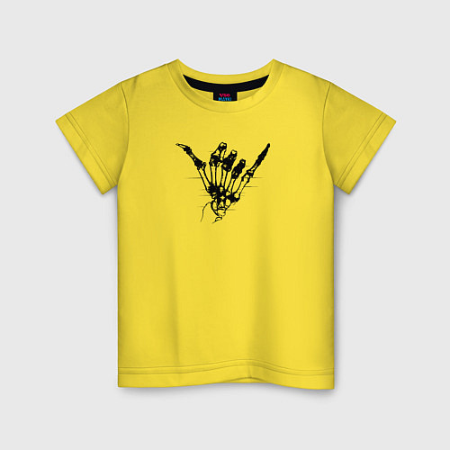 Детская футболка Шака / Желтый – фото 1