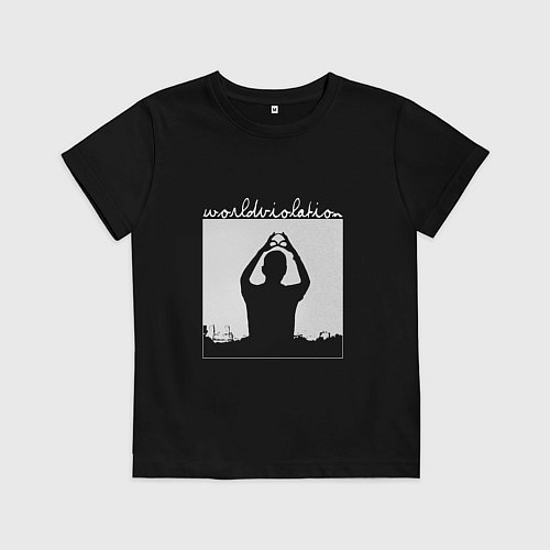 Детская футболка World Violation Tour Depeche Mode / Черный – фото 1