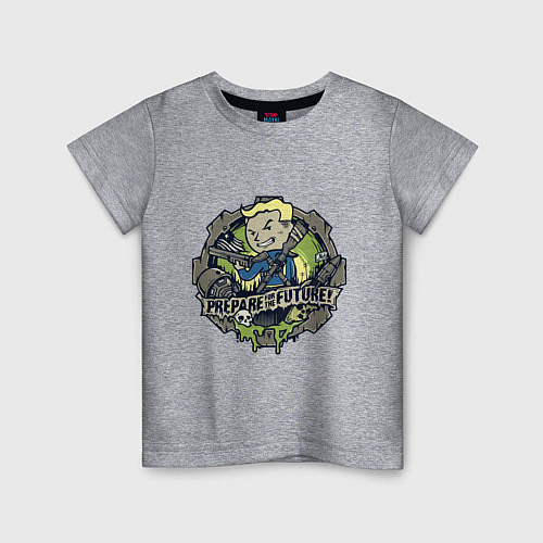 Детская футболка Vault game future boy / Меланж – фото 1