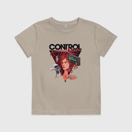 Детская футболка Jesse Faden art / Миндальный – фото 1