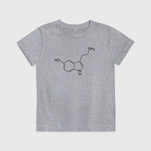 Детская футболка Серотонинчик / Меланж – фото 1