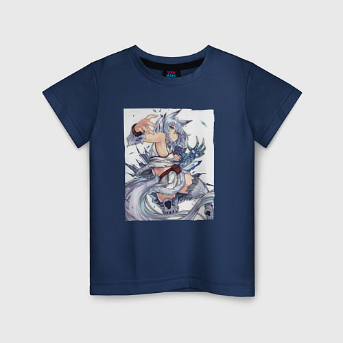Детская футболка Setsuna art / Тёмно-синий – фото 1
