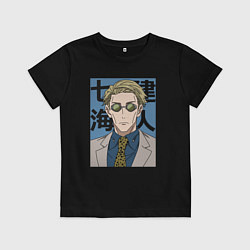 Футболка хлопковая детская Маг Нанами, цвет: черный