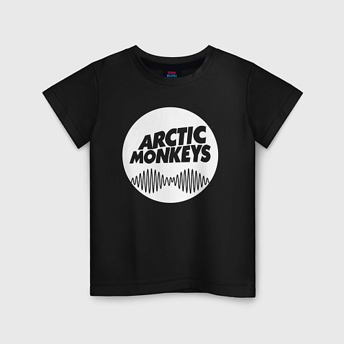 Детская футболка Arctic Monkeys rock / Черный – фото 1