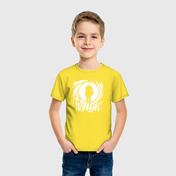 Футболка хлопковая детская Wick, цвет: желтый — фото 2