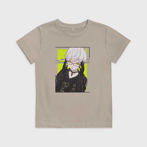 Детская футболка Андройд 9S / Миндальный – фото 1