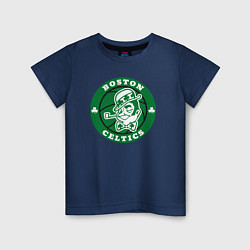 Футболка хлопковая детская Celtics, цвет: тёмно-синий