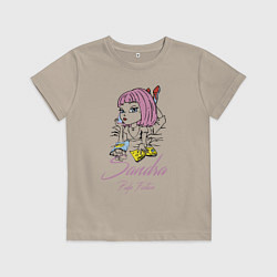 Футболка хлопковая детская Sandra - pulp fiction, цвет: миндальный