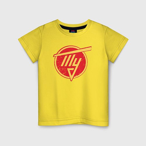 Детская футболка Туполев / Желтый – фото 1