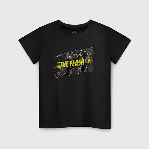 Детская футболка Флэш Барри Аллен 2023 / Черный – фото 1
