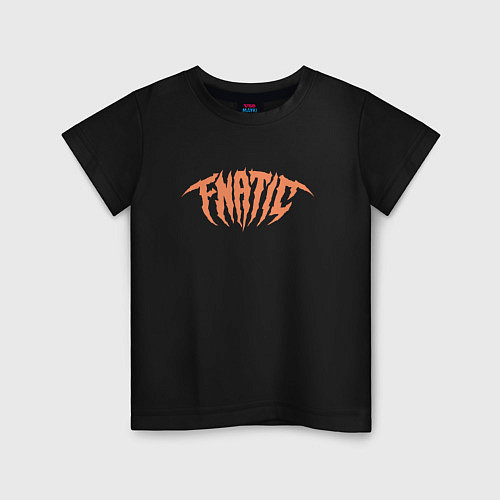 Детская футболка Fnatic art / Черный – фото 1