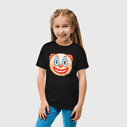Футболка хлопковая детская Клоун из клоунов, цвет: черный — фото 2