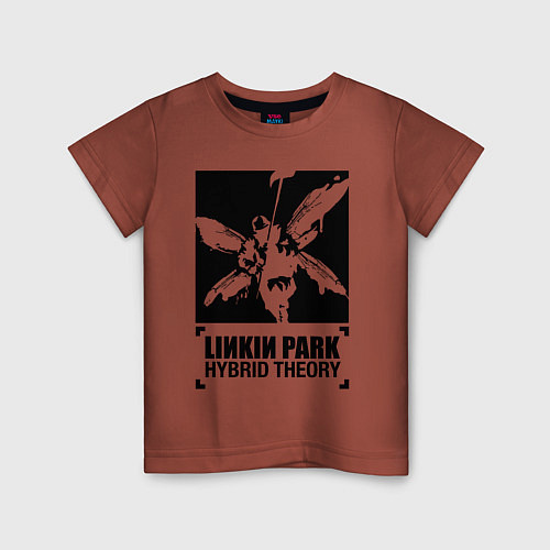 Детская футболка LP Hybrid Theory / Кирпичный – фото 1