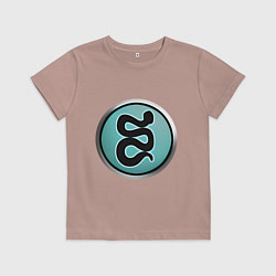 Футболка хлопковая детская Фракия Rome: Total War, цвет: пыльно-розовый