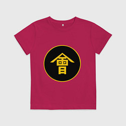 Футболка хлопковая детская Клан Айдзу Total War: Shogun 2, цвет: маджента