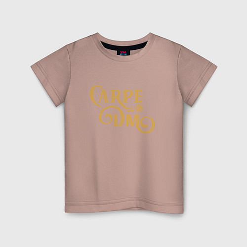 Детская футболка Carpe DM / Пыльно-розовый – фото 1
