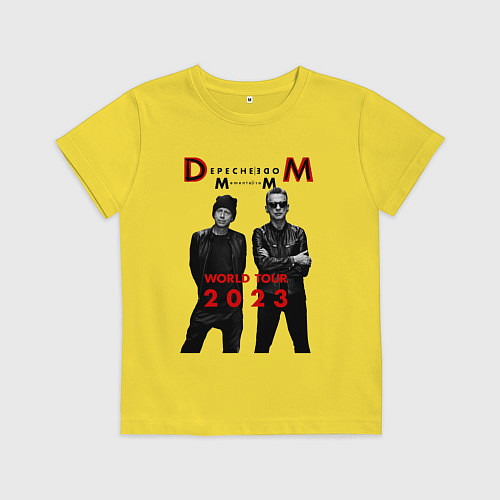 Детская футболка Depeche Mode - Memento Mori / Желтый – фото 1